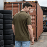 Golfer | Mens Polo | Olive - Teestra