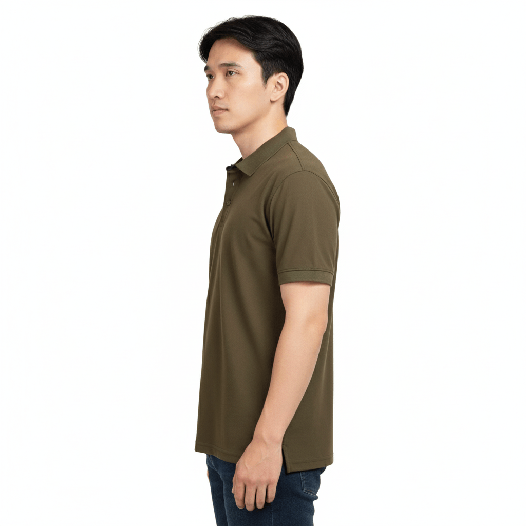 Golfer | Mens Polo | Olive - Teestra
