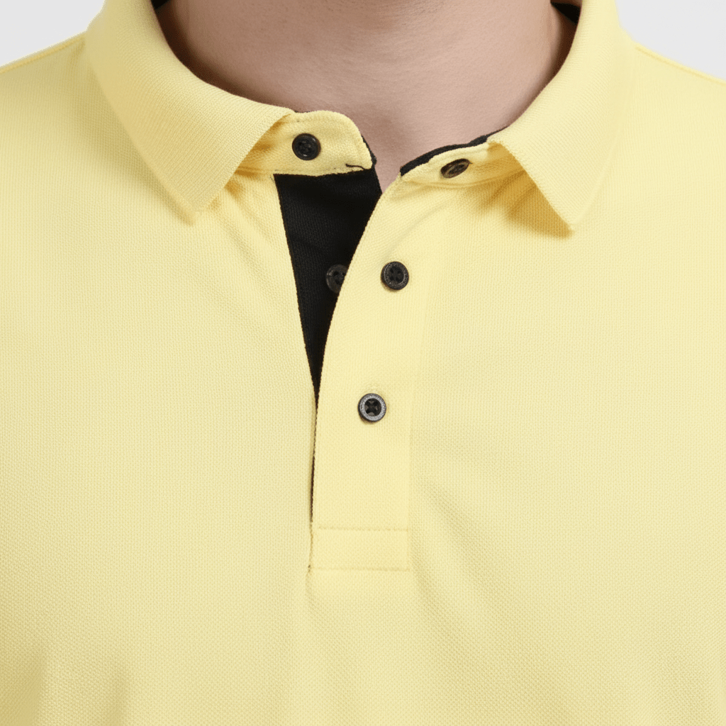 Golfer | Mens Polo | Sunshine Yellow - Teestra