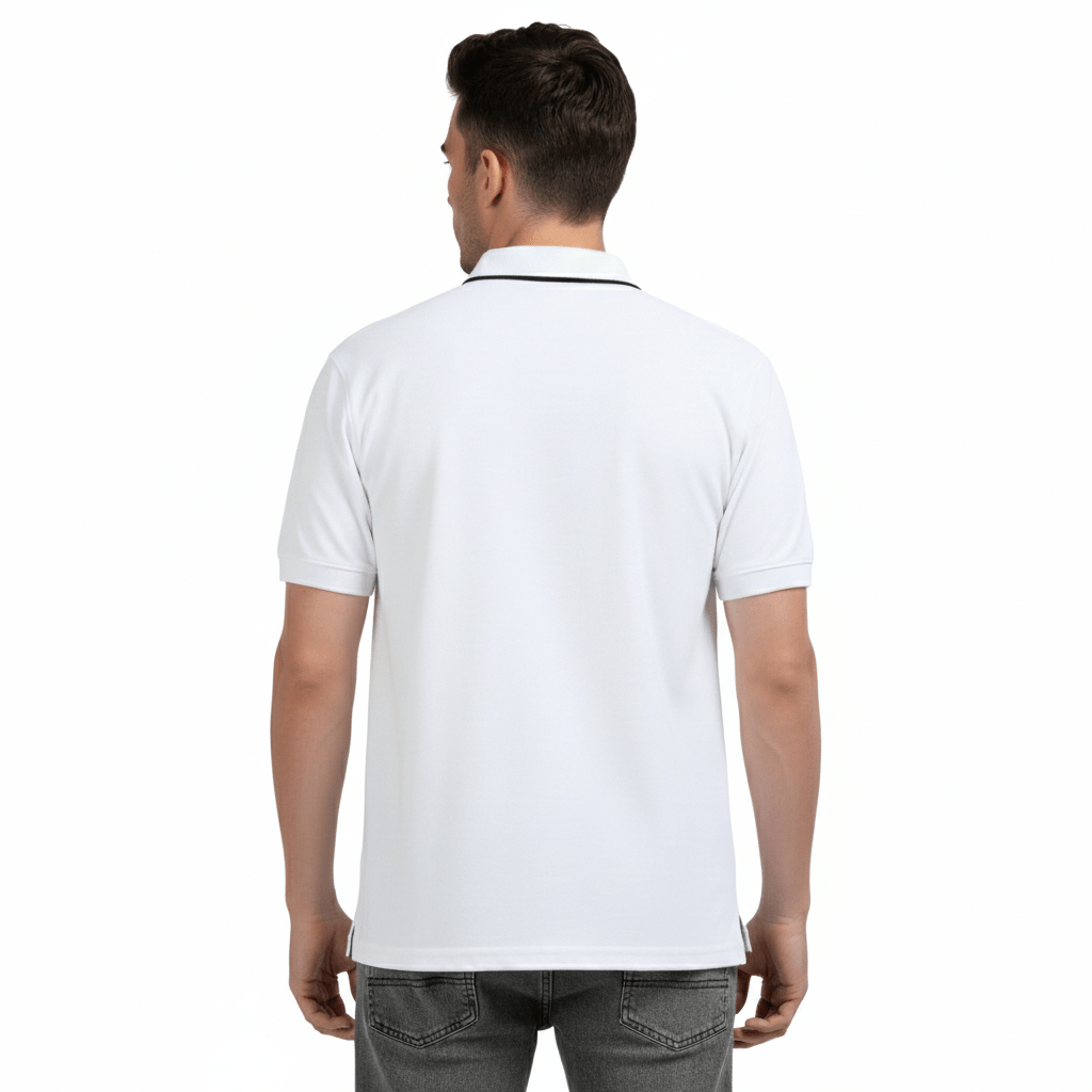 Golfer | Mens Polo | White - Teestra