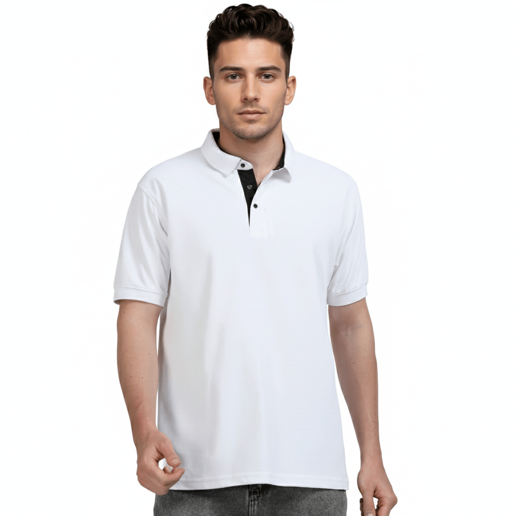 Golfer | Mens Polo | White - Teestra