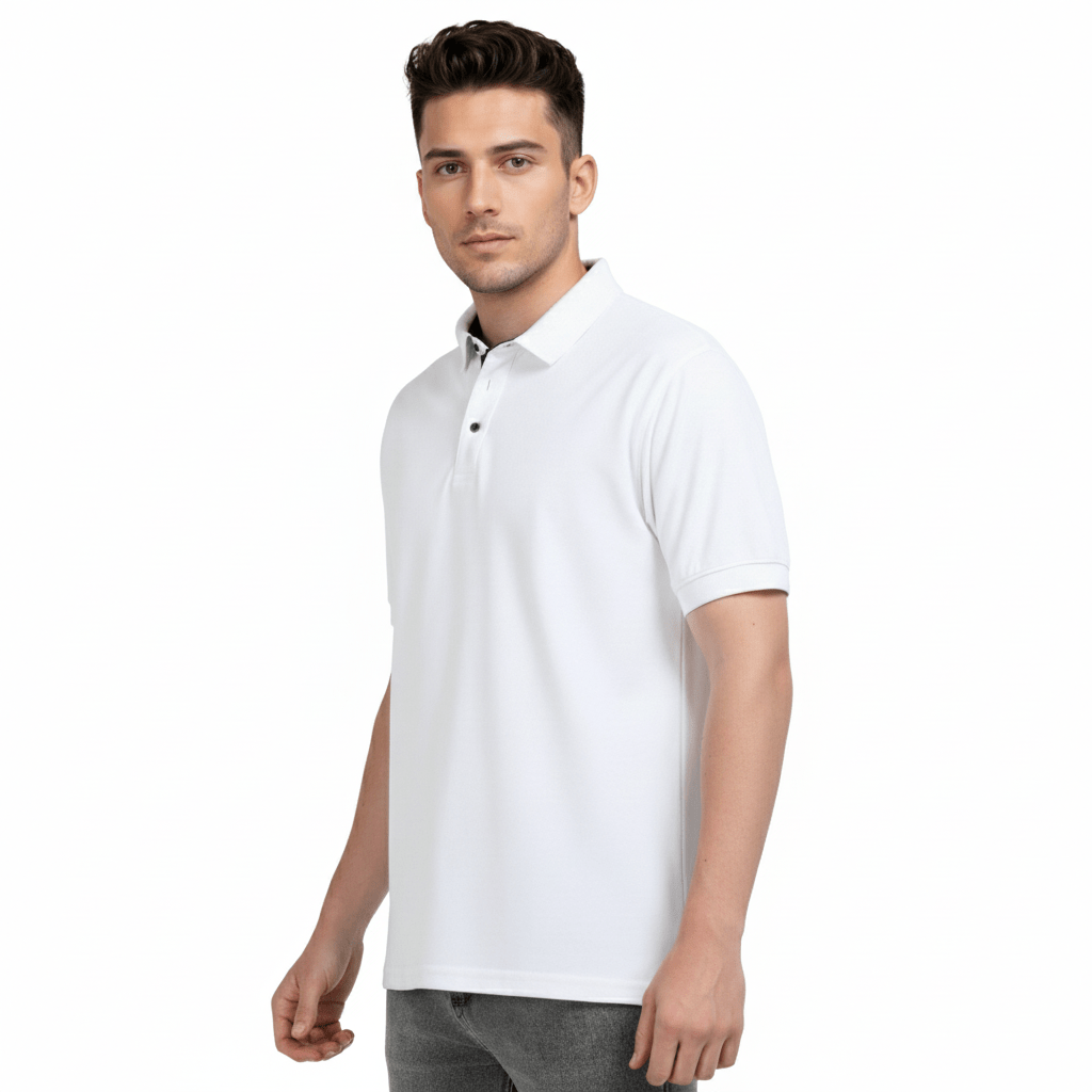 Golfer | Mens Polo | White - Teestra