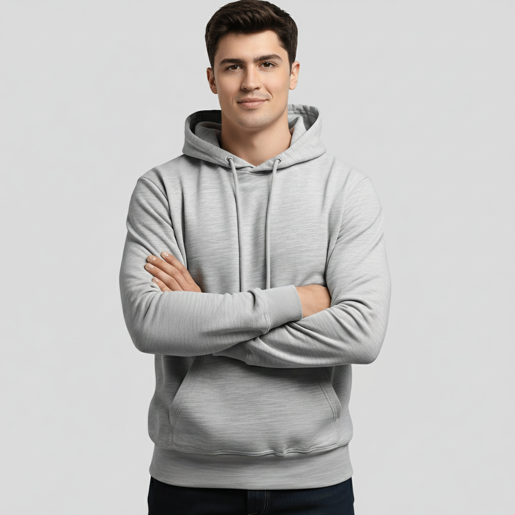 Hoodie | Men | Grey