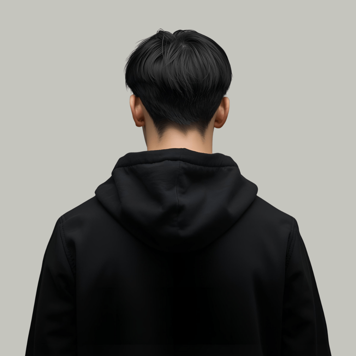 HOODIE | MEN | BLACK - Teestra