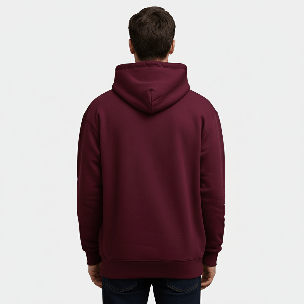 Hoodie | Men | Burgundy - Teestra