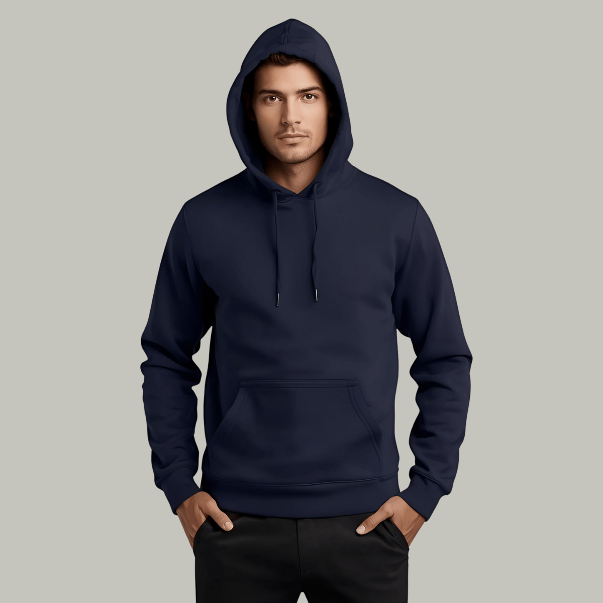 HOODIE | MEN | NAVY - Teestra