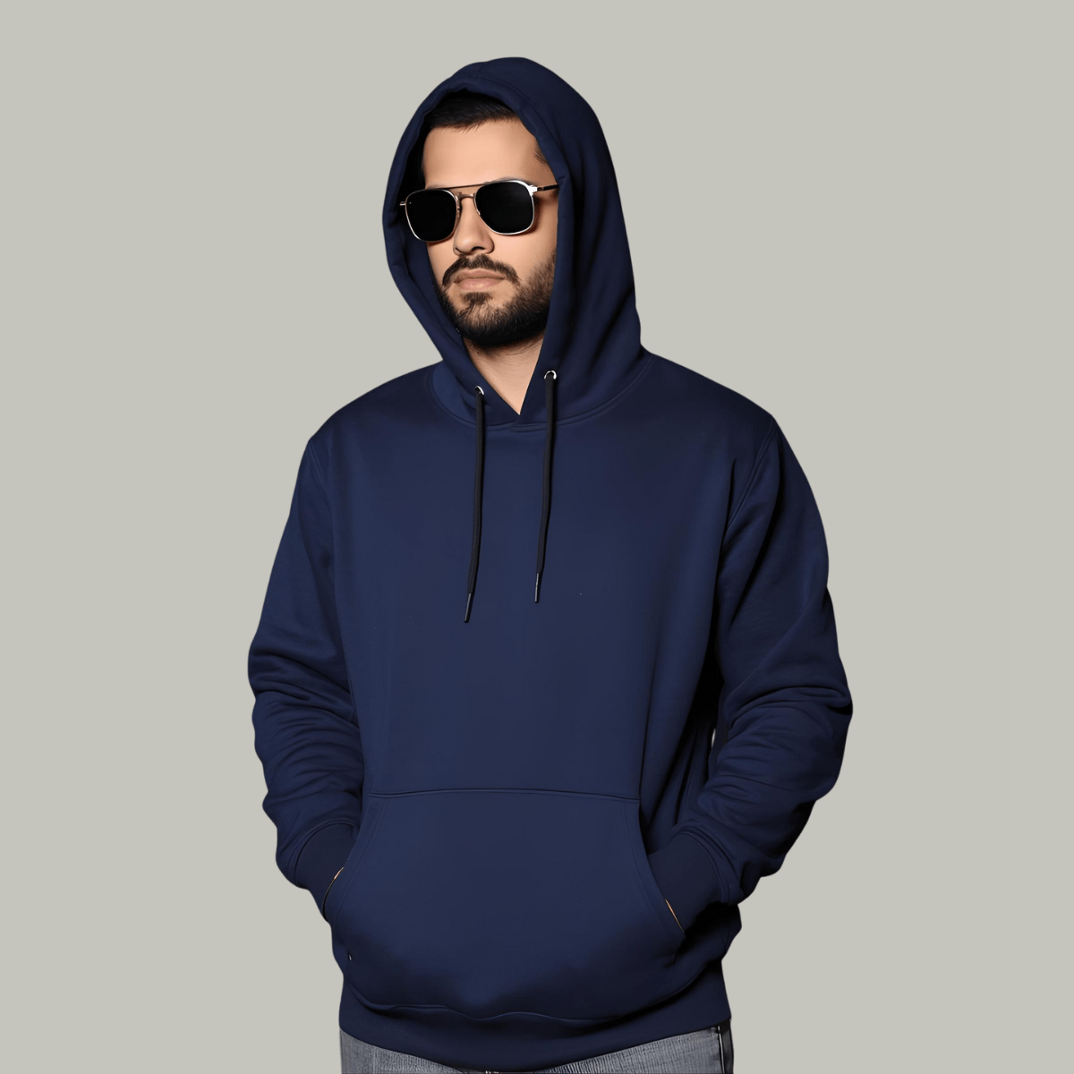 HOODIE | MEN | NAVY - Teestra