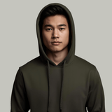 HOODIE | MEN | OLIVE - Teestra