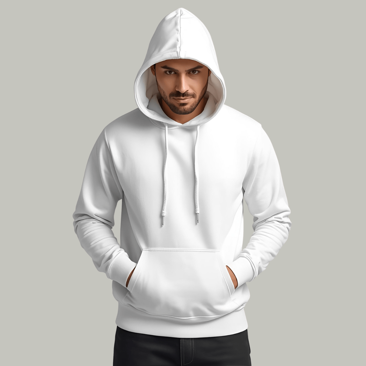 HOODIE | MEN | WHITE - Teestra