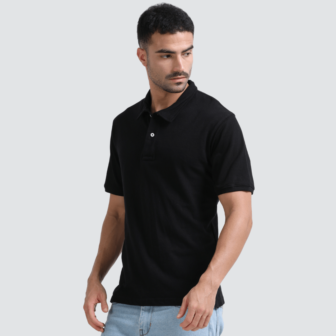 JOHNNY POLO | MEN | EBONY - Teestra