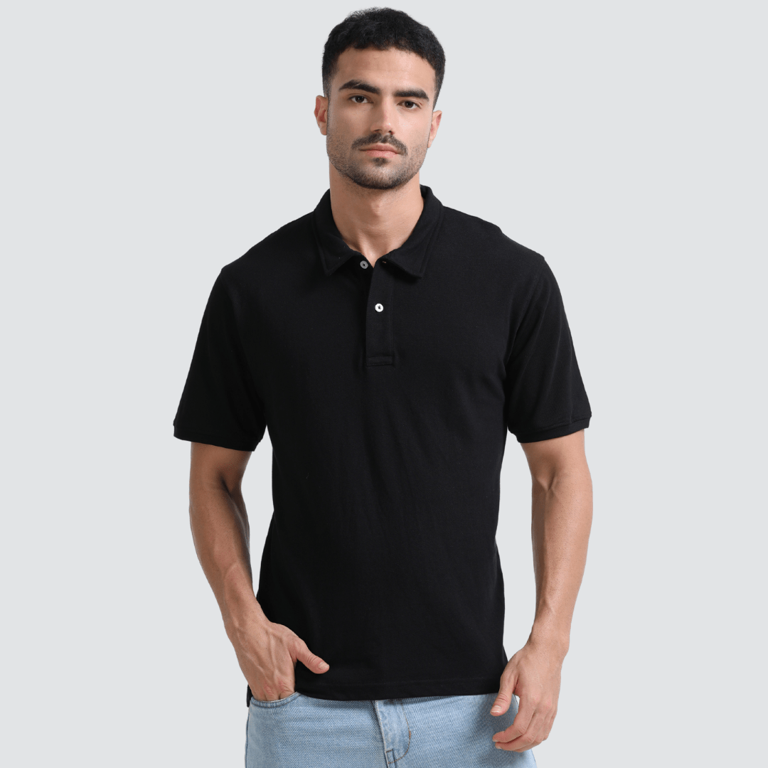 JOHNNY POLO | MEN | EBONY - Teestra