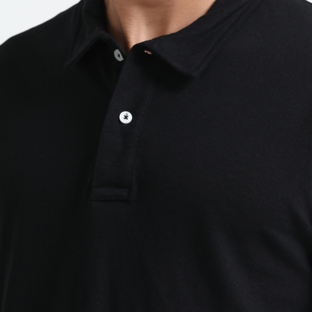 JOHNNY POLO | MEN | EBONY - Teestra