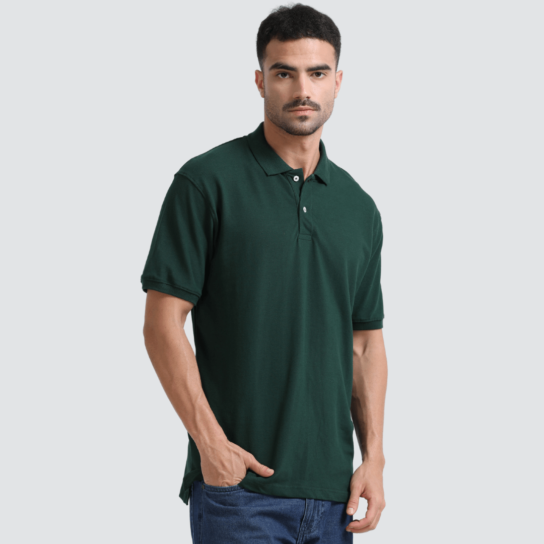 JOHNNY POLO | MEN | FOREST GREEN - Teestra