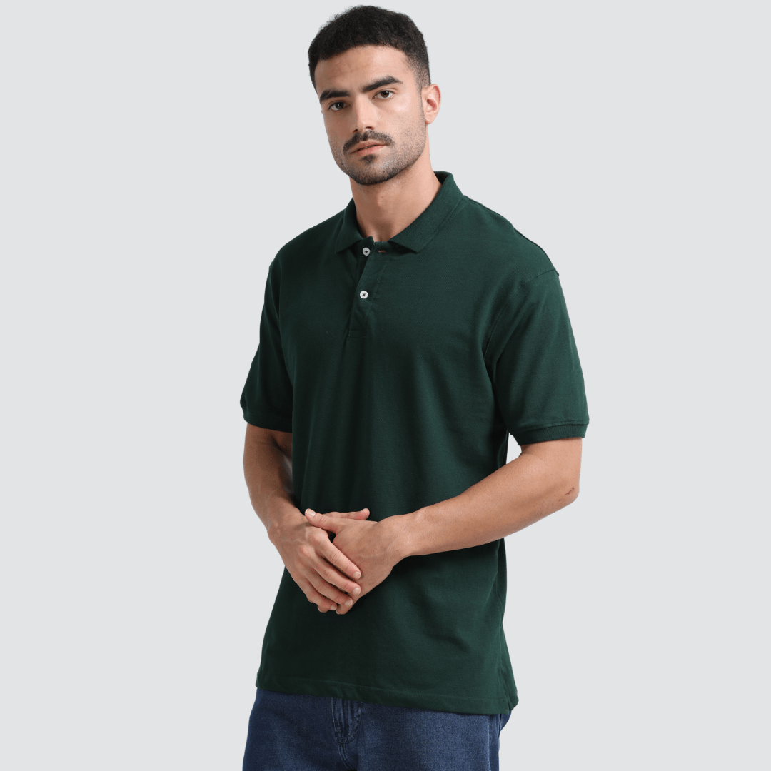 JOHNNY POLO | MEN | FOREST GREEN - Teestra