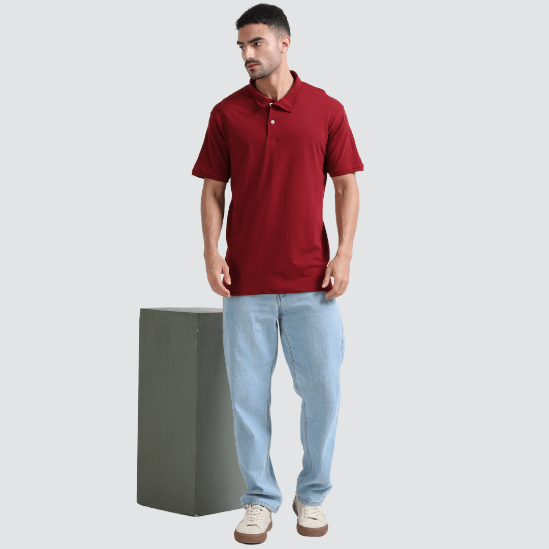 JOHNNY POLO | MEN | RED - Teestra