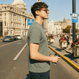 Moss Plain Round Neck Tshirt - Teestra