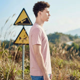 Onion Pink Plain Round Neck Tshirt - Teestra