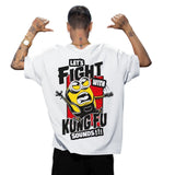 OVERSIZED | MEN | WHITE | FIGHT - Teestra
