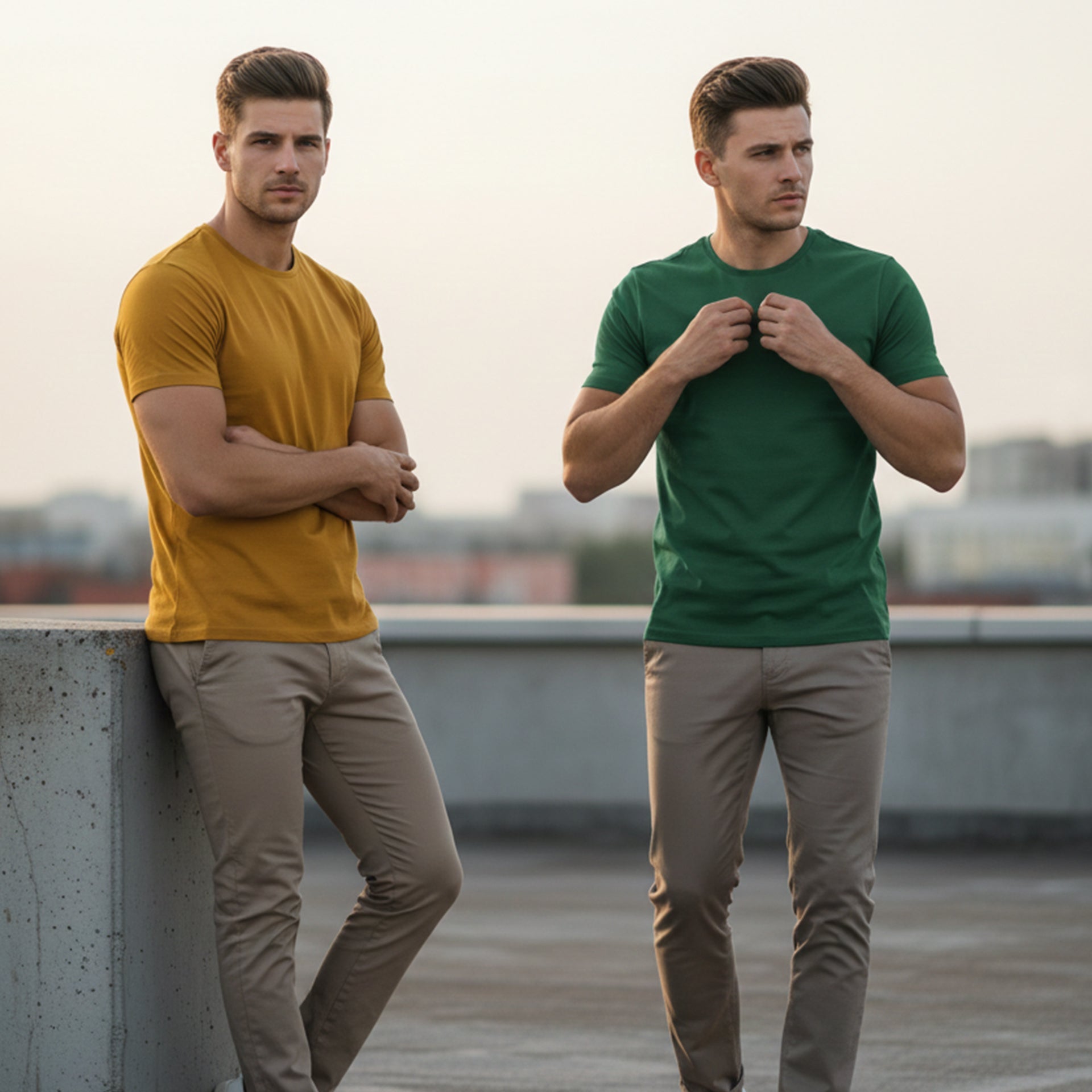 Pick Any 2 - Plain T-shirt Combo - Teestra