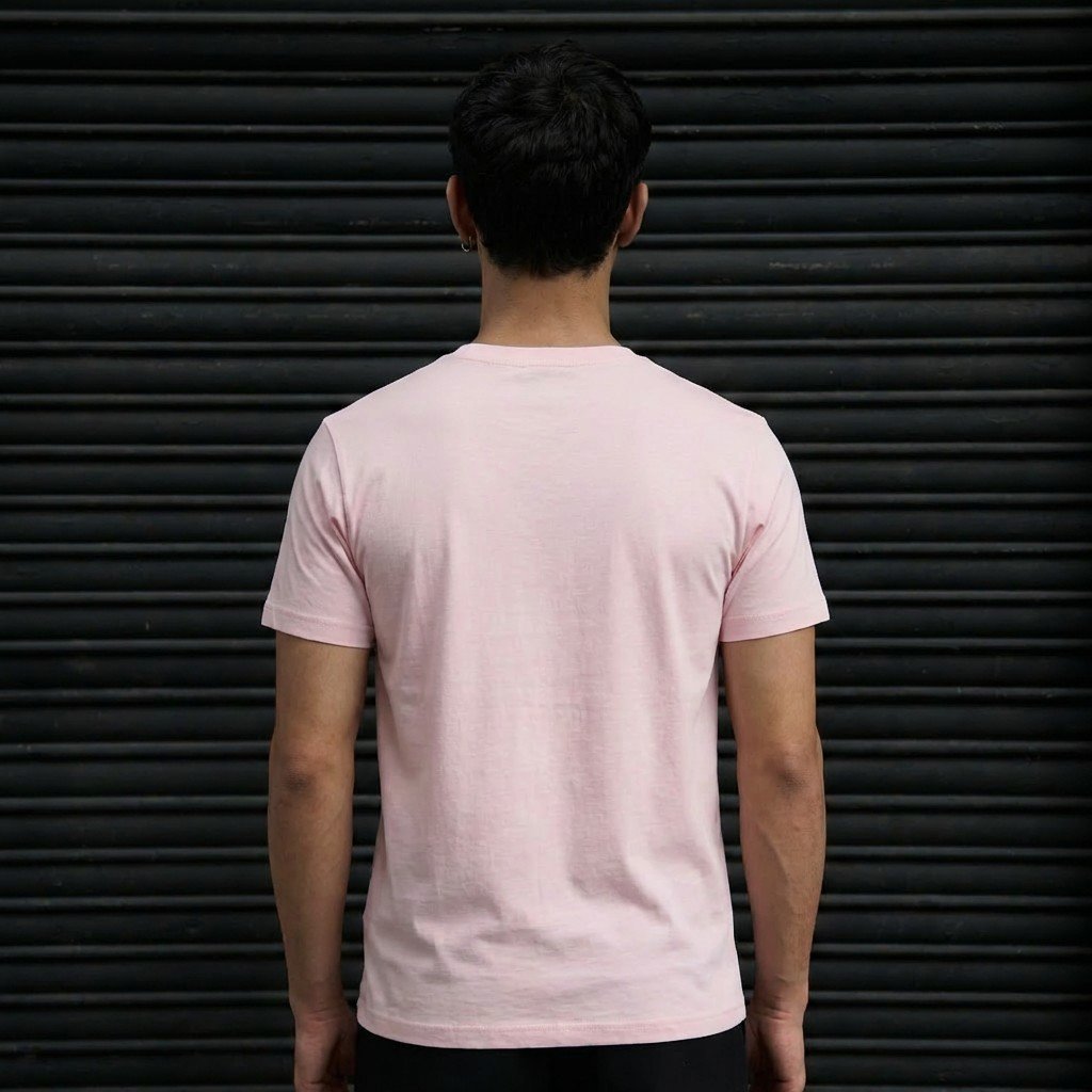 Pima Cotton Unisex T-Shirt | Ultra - Soft Premium Cotton | Peach Mist - Teestra