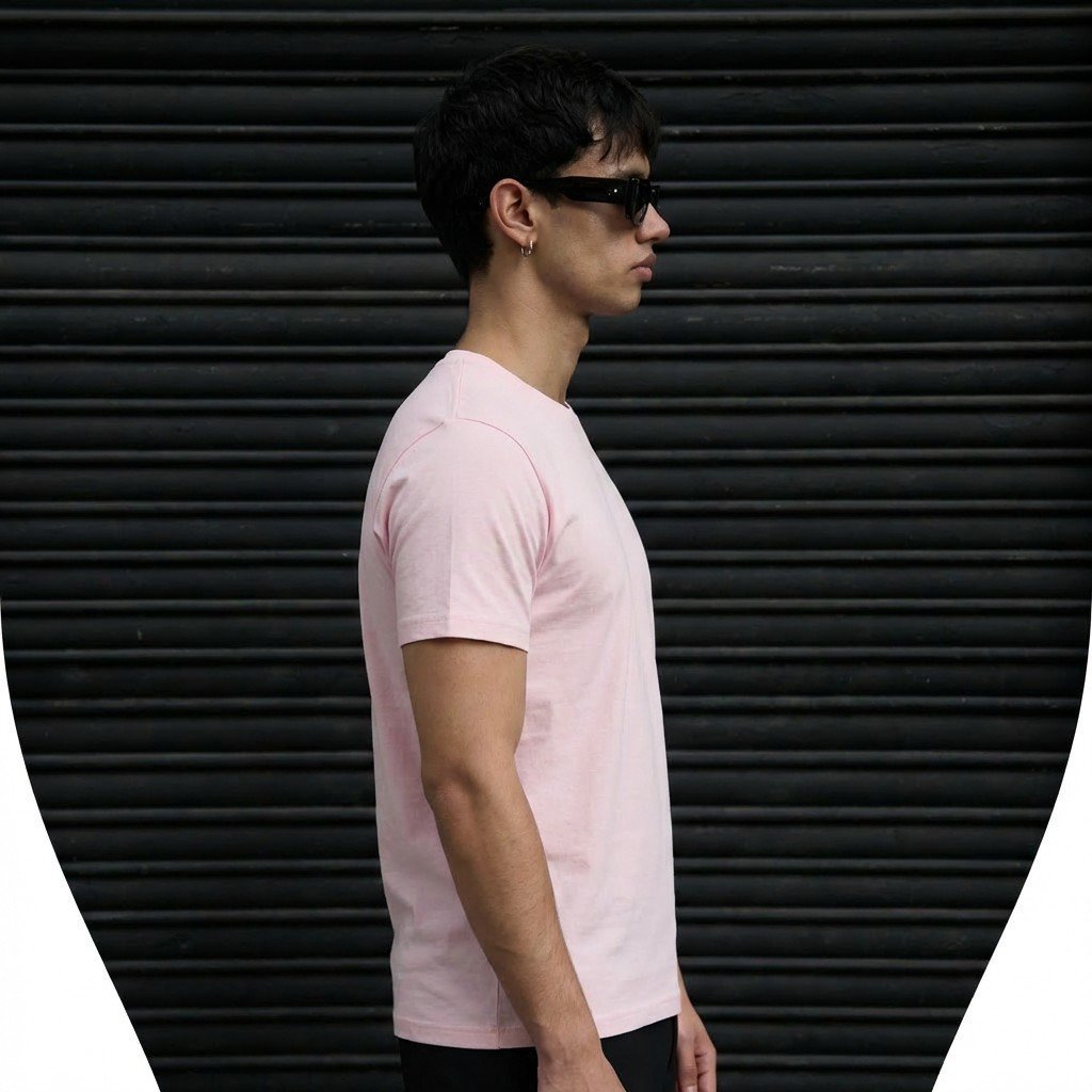 Pima Cotton Unisex T-Shirt | Ultra - Soft Premium Cotton | Peach Mist - Teestra