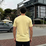 Pima Cotton Unisex T-Shirt | Ultra - Soft Premium Cotton | Yellow Lime - Teestra