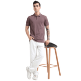 PREMIUM POLO | MEN | CONGO BROWN - Teestra