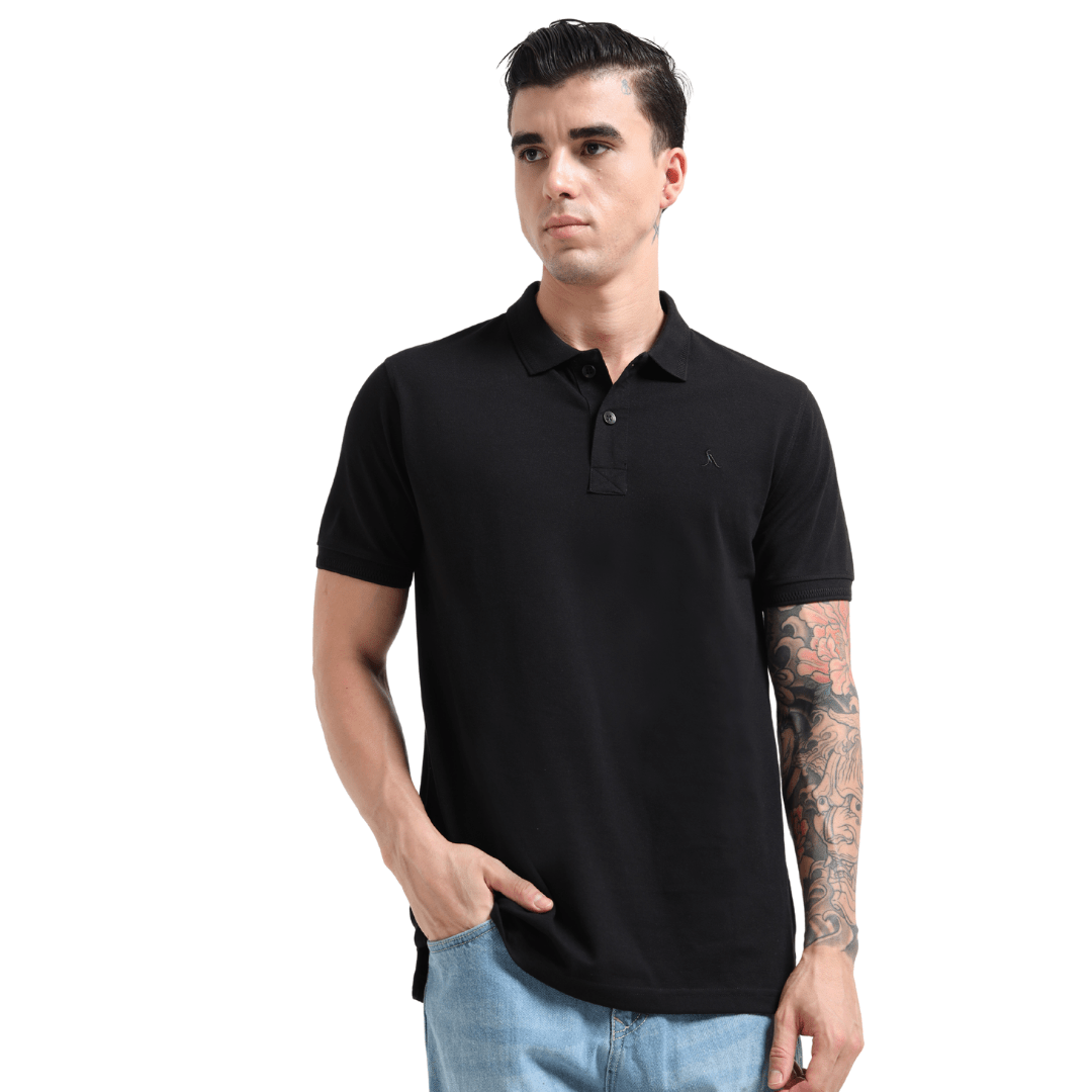 PREMIUM POLO | MEN | ONYX - Teestra
