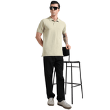 PREMIUM POLO | MEN | PALE TAUPE - Teestra