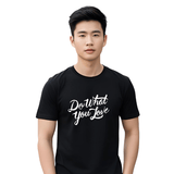 ROUND NECK | MEN | BLACK | DWYL - Teestra