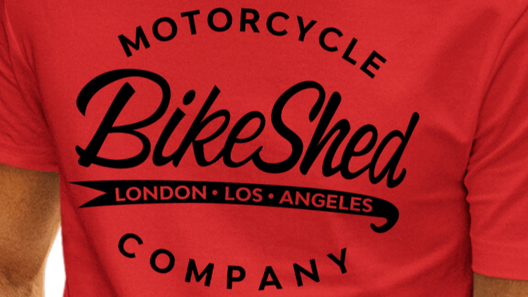 ROUND NECK | MEN | RED | BIKE SHED - Teestra