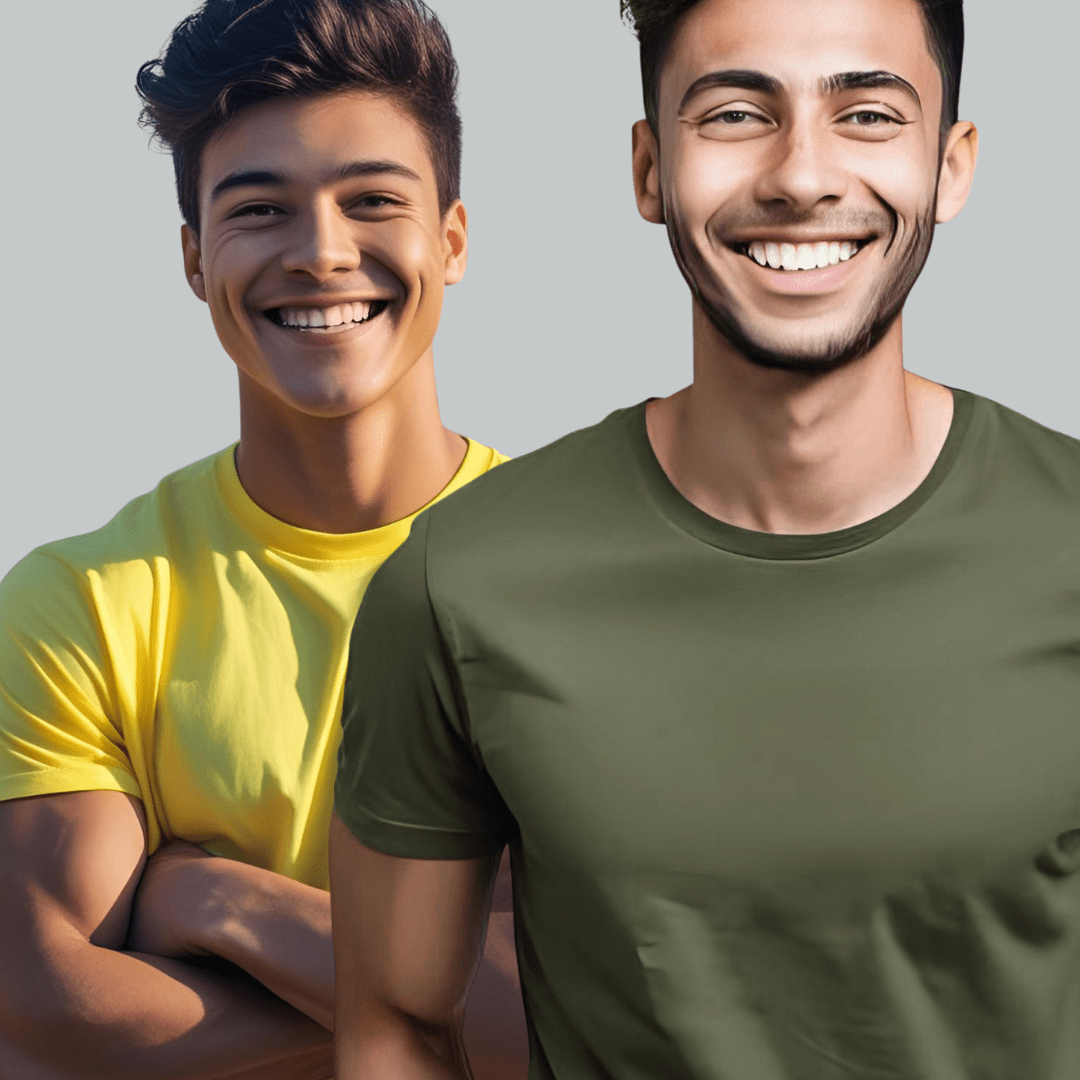 ROUND NECK | MENS | PACKOF2 | COMBO 10 - Teestra