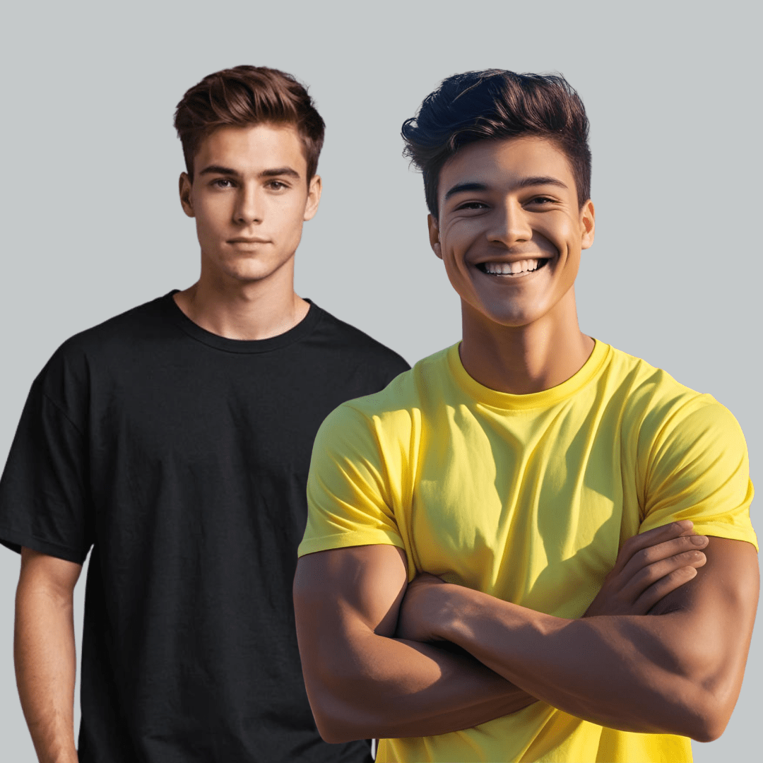 ROUND NECK | MENS | PACKOF2 | COMBO 11 - Teestra