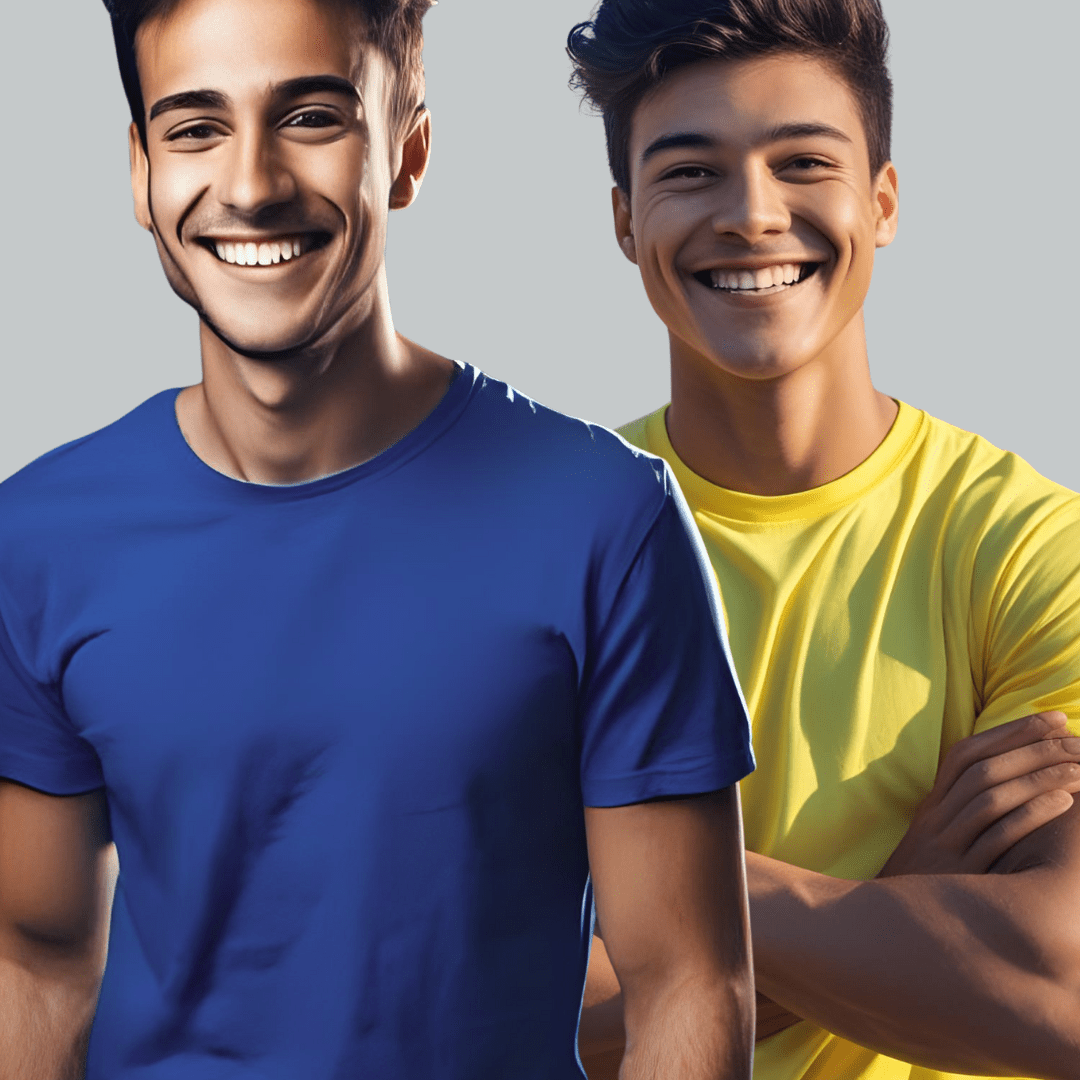 ROUND NECK | MENS | PACKOF2 | COMBO 15 - Teestra
