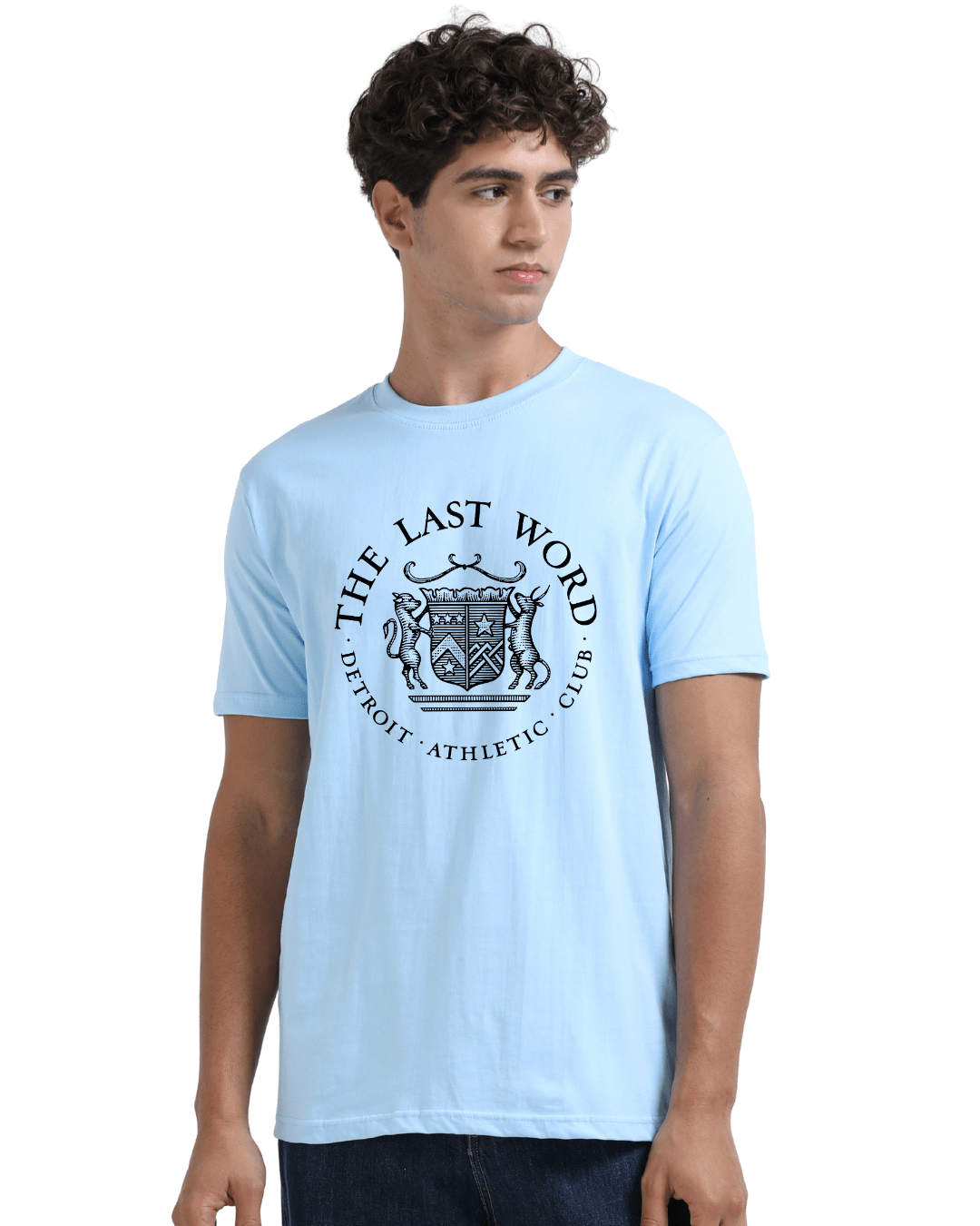 ROUND NECK | SKY| THE LAST WORD - Teestra