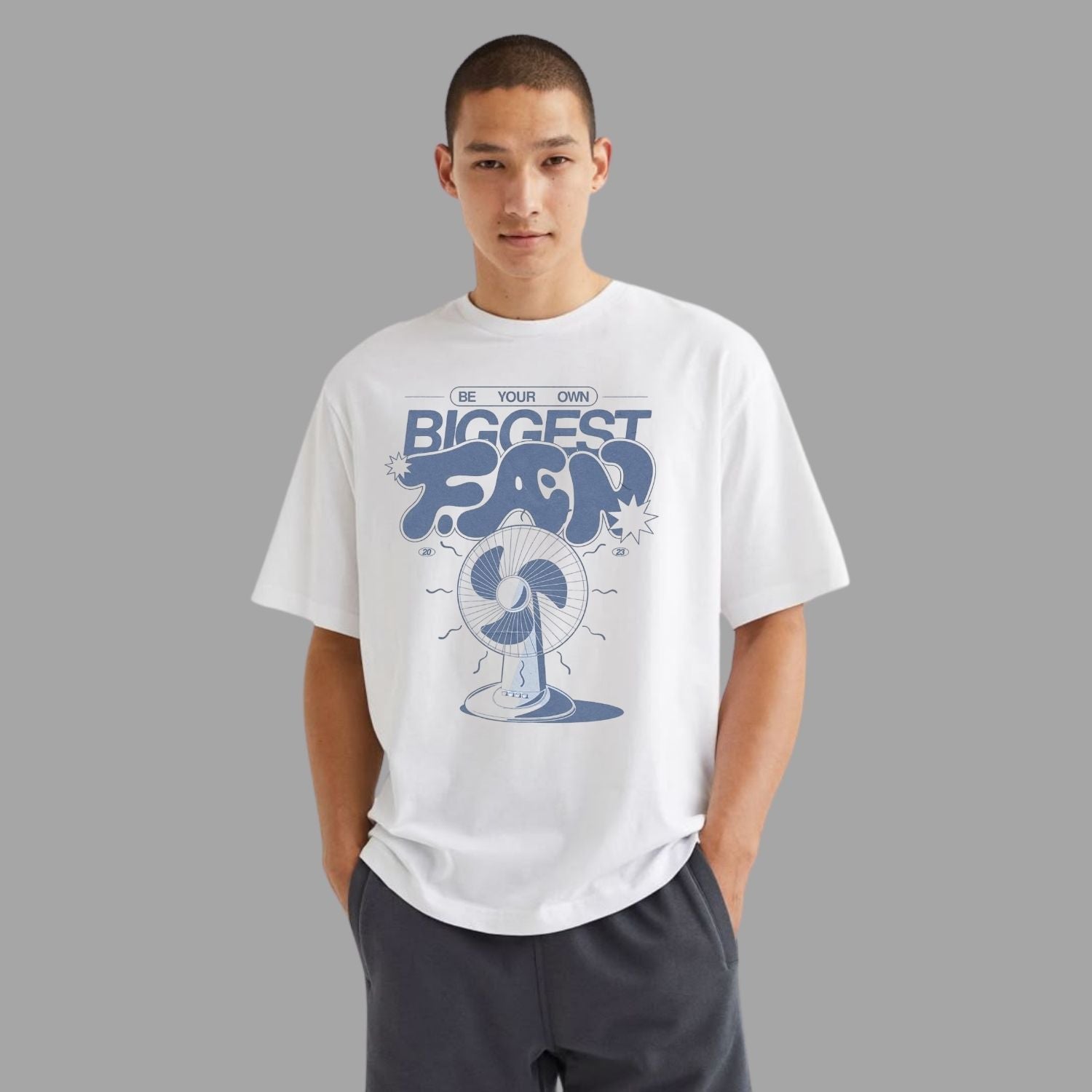 ROUND NECK | WHITE | FAN - Teestra