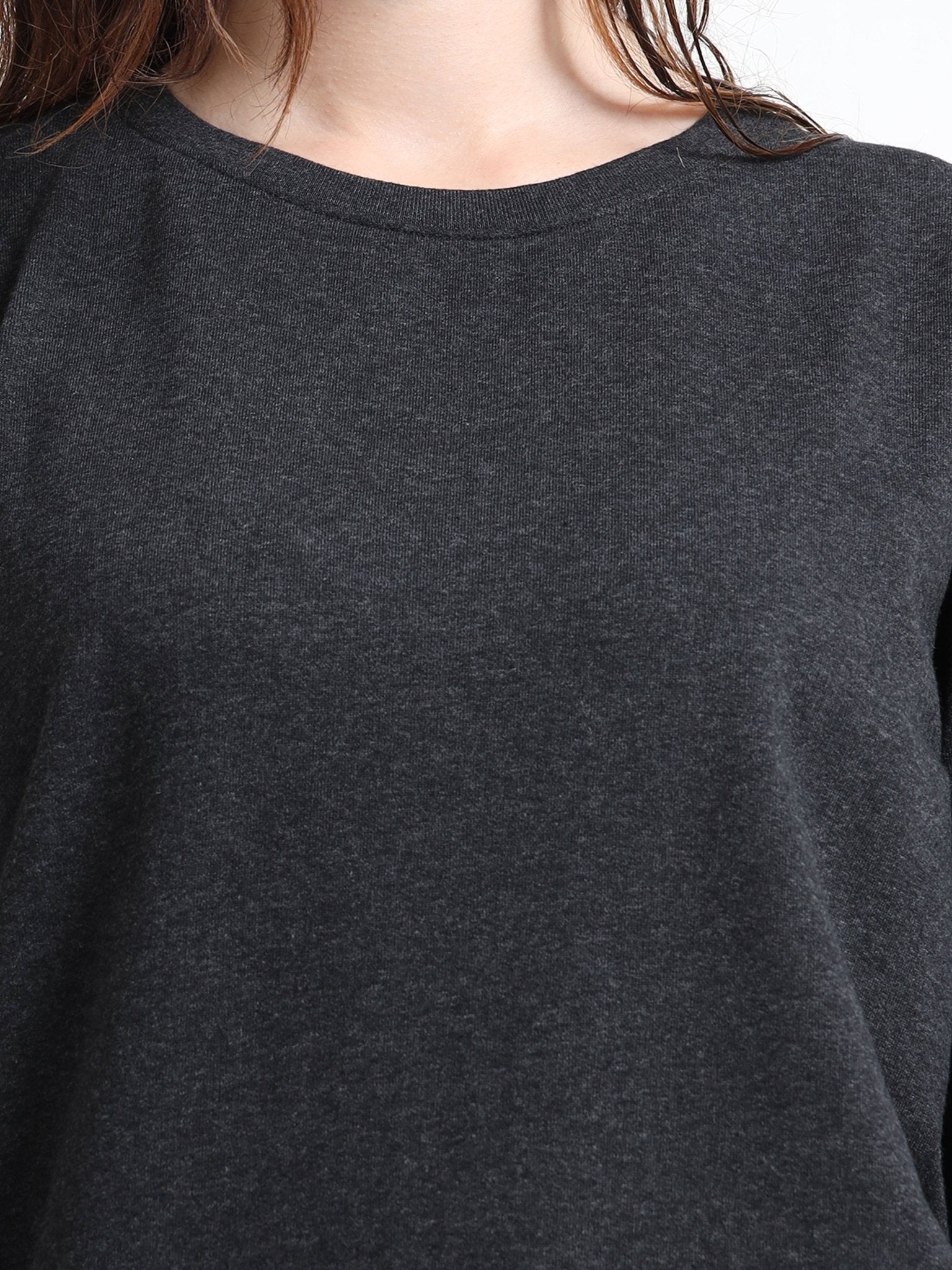 SWEATSHIRT | WOMEN | CHARCOAL - Teestra