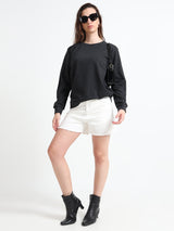 SWEATSHIRT | WOMEN | CHARCOAL - Teestra