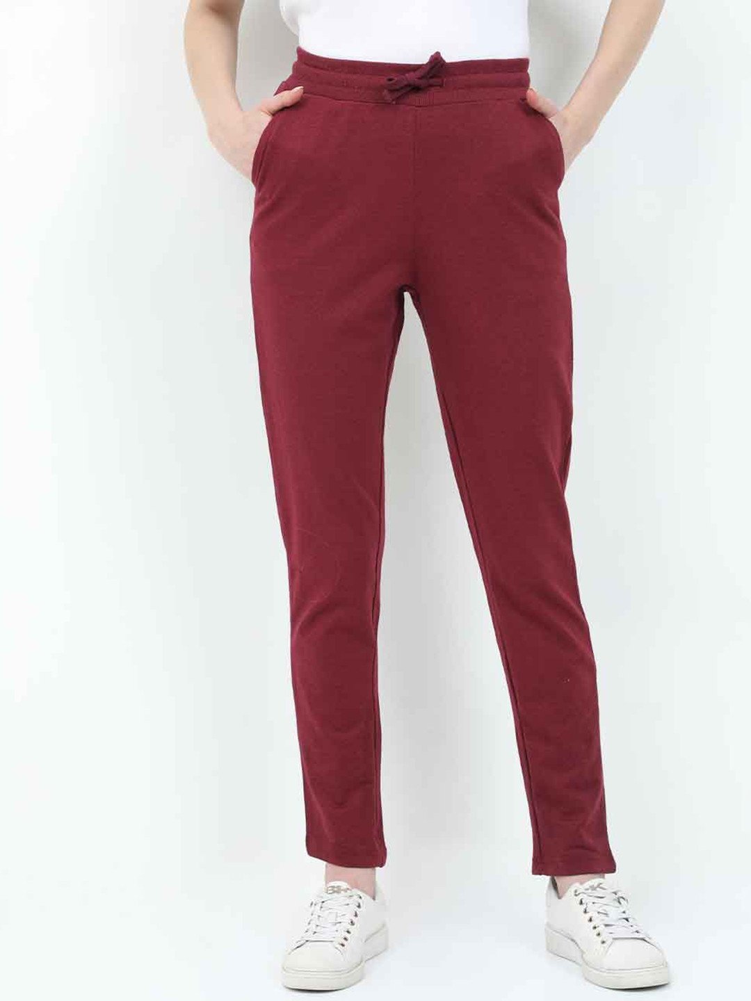 Trackpants | Women | Burgundy - Teestra